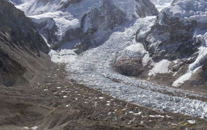 2-гигапиксельный знімок відступаючого льодовика в Гімалаях (9 фото)