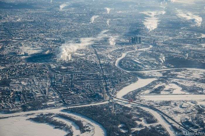 Москва з висоти пташиного польоту (33 фото)