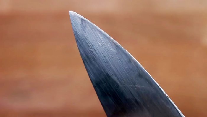 3 самых доступных способа наточить кухонный нож Самоделки