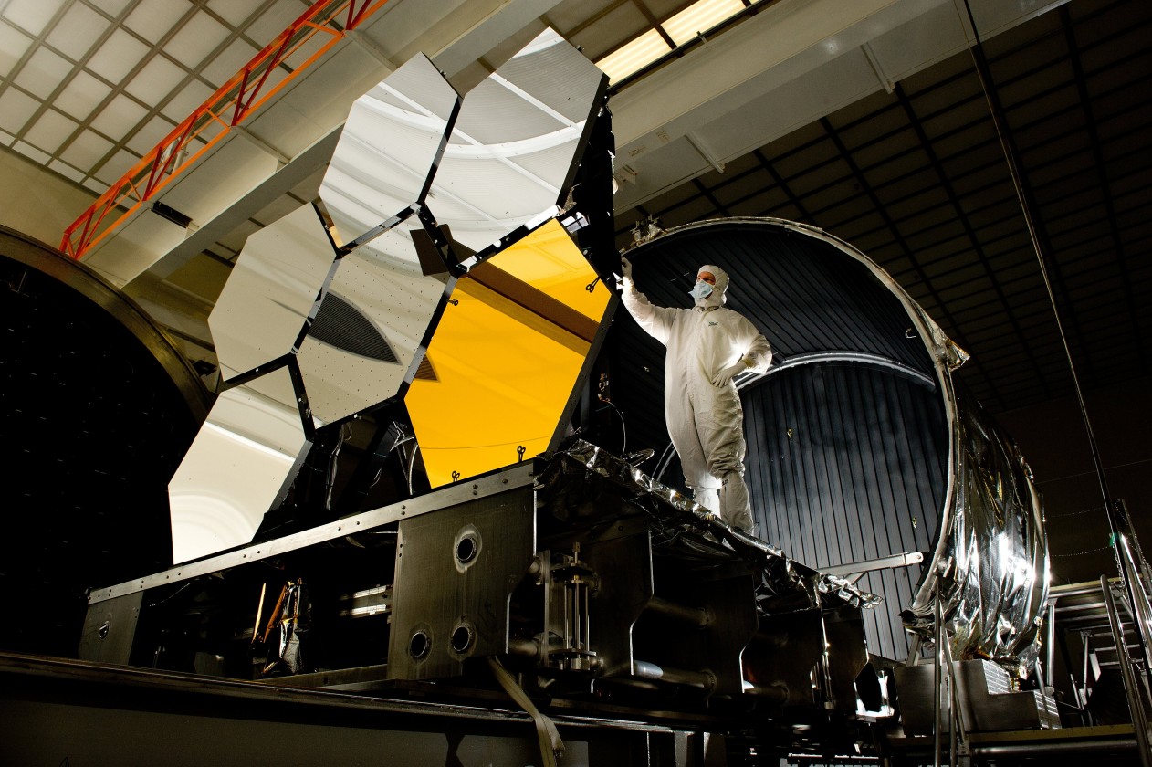 Как собирали телескоп Уэбба сша