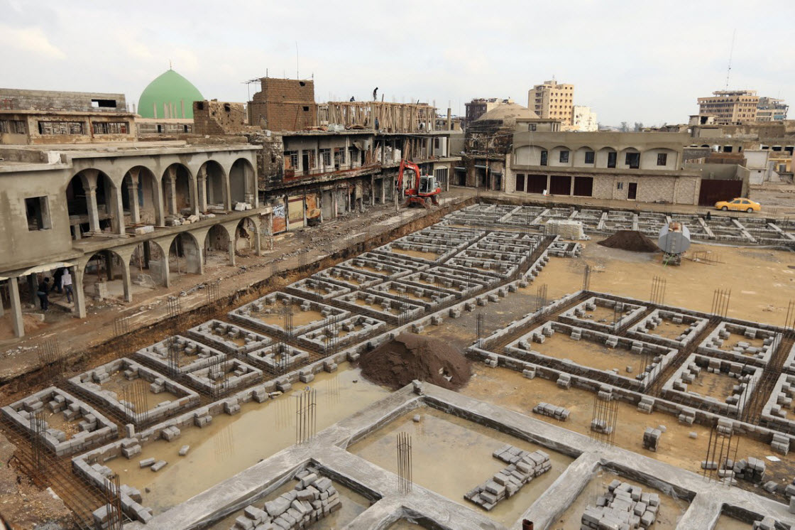 Сложный процесс восстановления Мосула архитектура