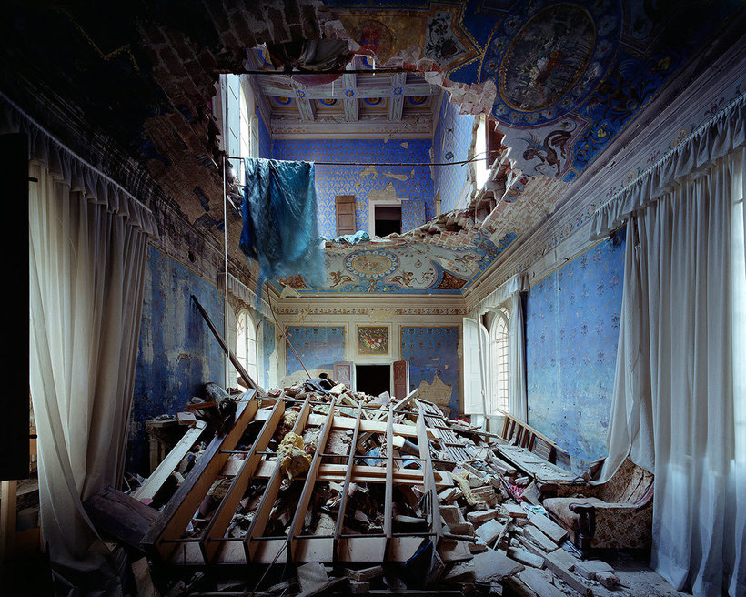 Заброшенные итальянские дворцы в невероятных снимках французского фотографа архитектура