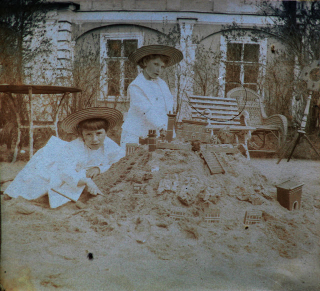 Семейные фото повседневной жизни Санкт-Петербурга конца 1800-х - начала 1900-х Дальние дали