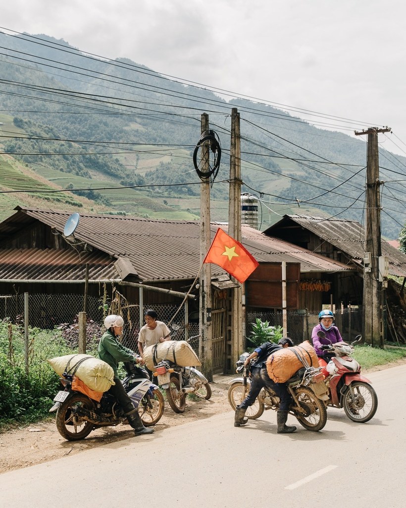 Удивительные снимки путешествия одного человека по Северному Вьетнаму автотуризм