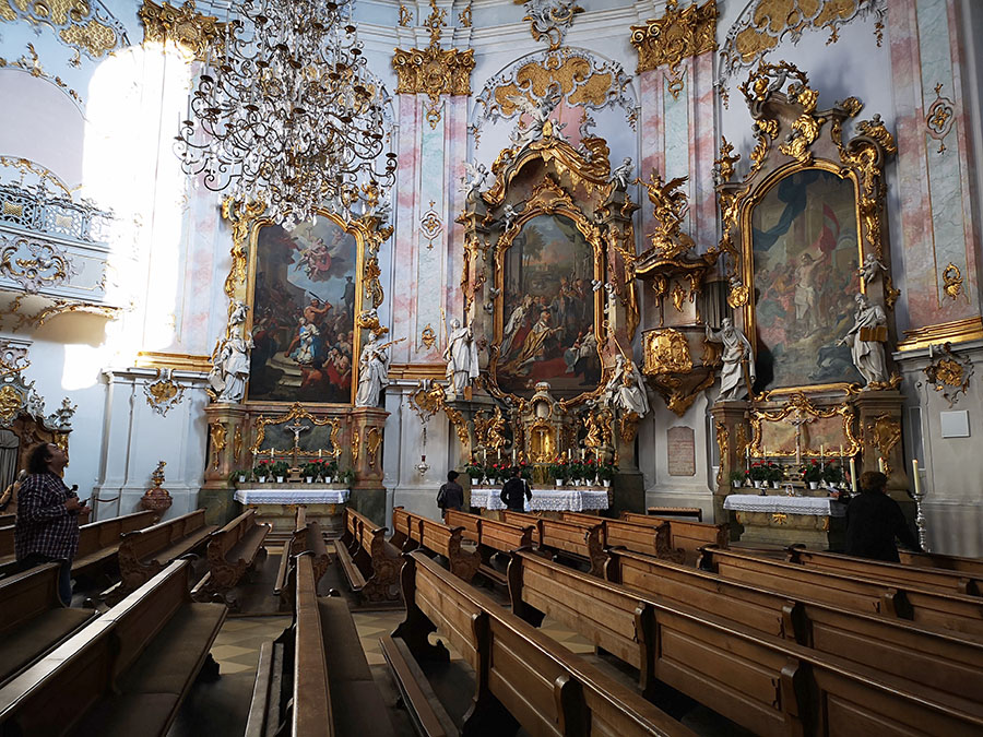 Эттальский монастырь. Самый красивый монастырь Германии. авиатур
