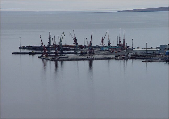 Посёлок Тикси — крупнейший порт Моря Лаптевых 