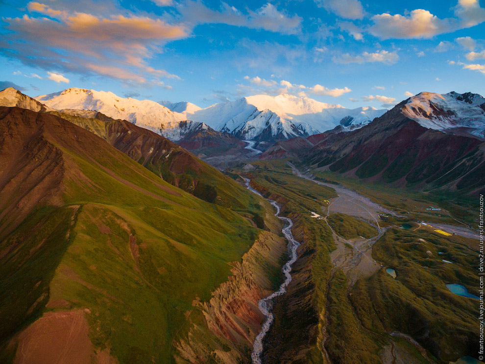 Киргизия с высоты 