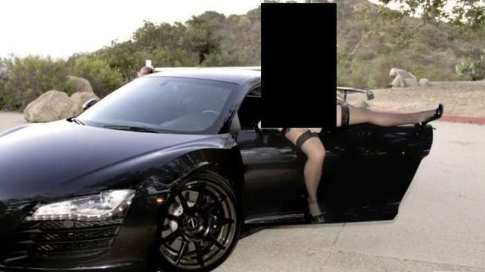 Дівчина хотіла продати Audi R8 скоріше (8 фото)