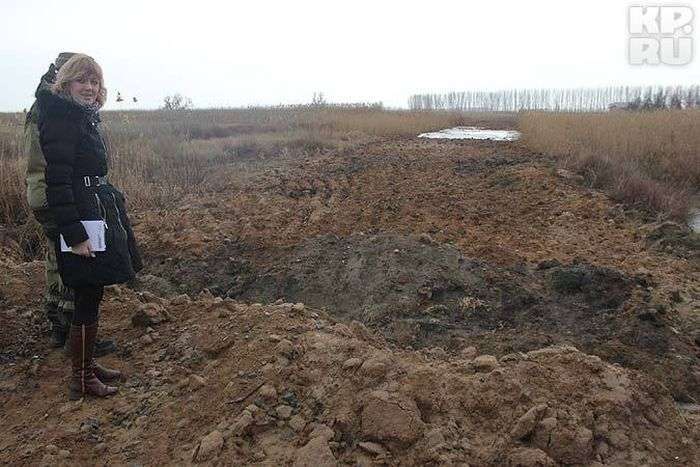 100 млн рублів закопали у дорогу до турбази зятя екс-міністра оборони (3 фото + текст)