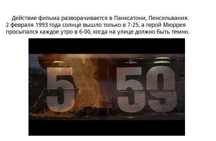13 цікавих фактів з фільму День Бабака (12 фото)