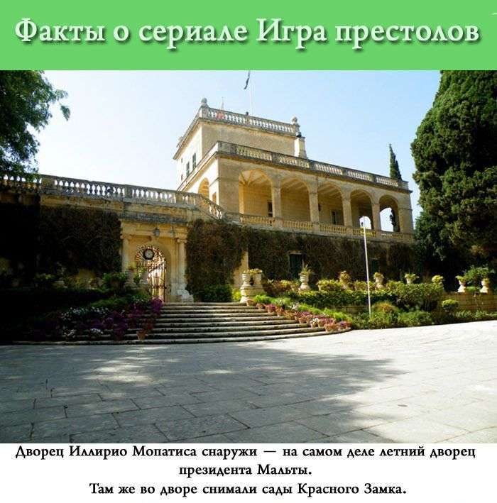 Факти про серіал Гра престолів (8 фото)