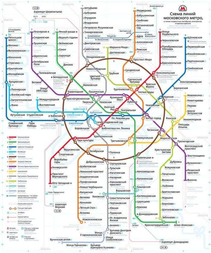 Столиця переходить на нову схему московського метро (33 фото)