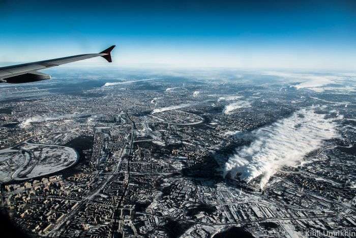 Москва з висоти пташиного польоту (33 фото)