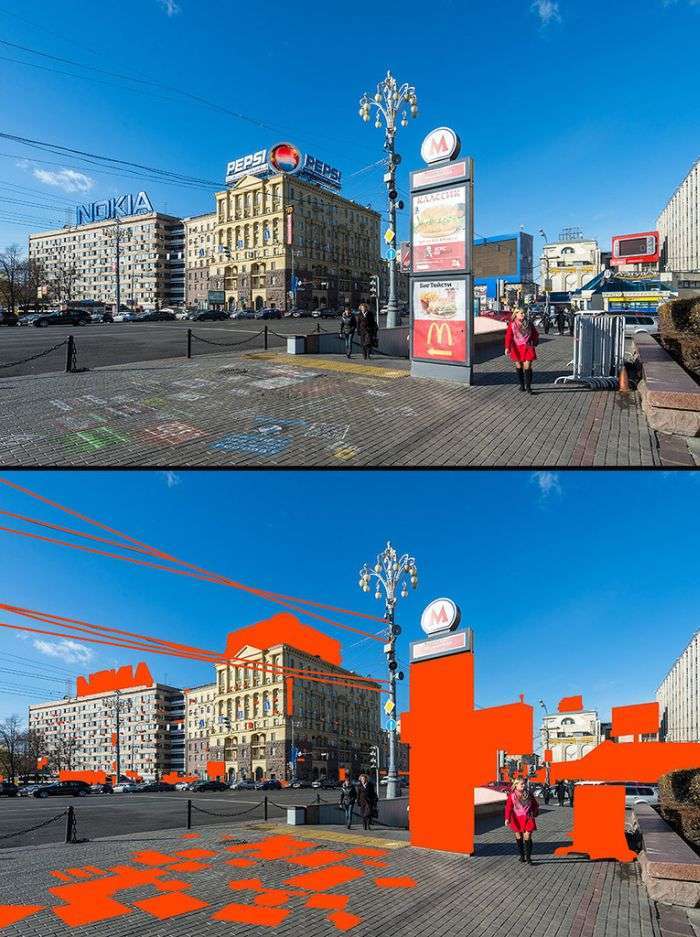 Інформаційний сміття на вулицях міста (6 фото)