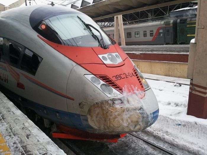 Перші двоповерхові вагони в Мурманської області (4 фото)