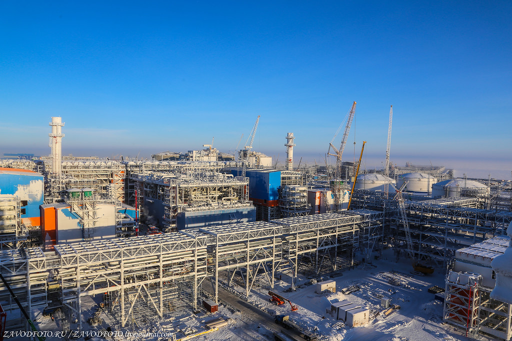 ТОП крупнейших СПГ-проектов в России НЕФТЕГАЗОВАЯ