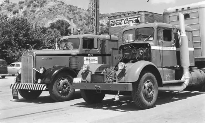 Газотурбинный грузовик Kenworth авто