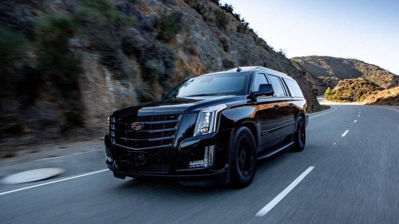 Бронированный Cadillac Escalade с невероятно роскошным салоном cadillac escalade