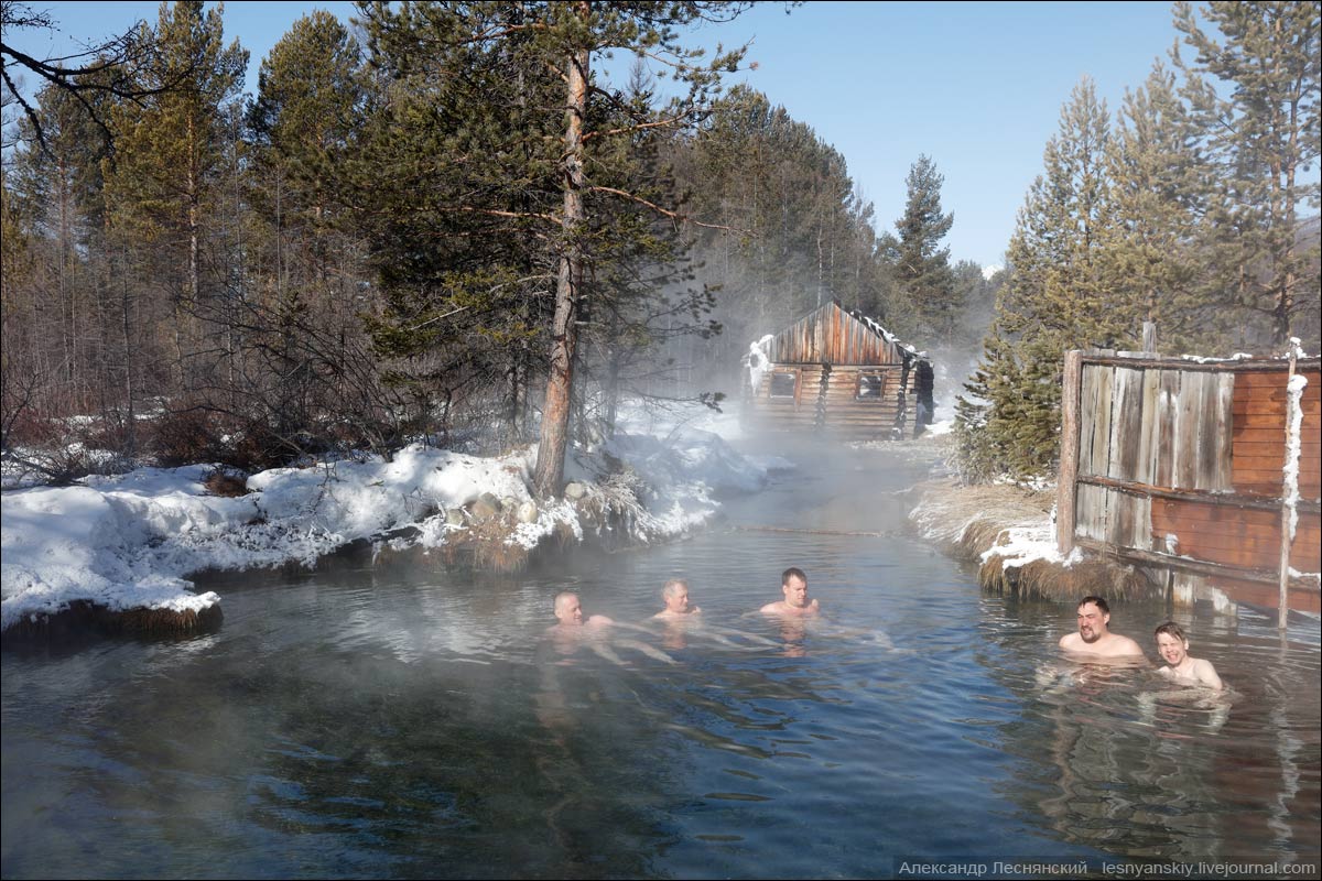 Пять физических состояний воды Уакита . Бурятия. Россия дальние дали