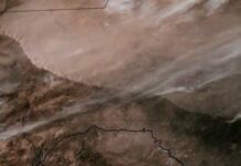 Badai Debu Texas Terekam dalam Citra Satelit yang Menakjubkan