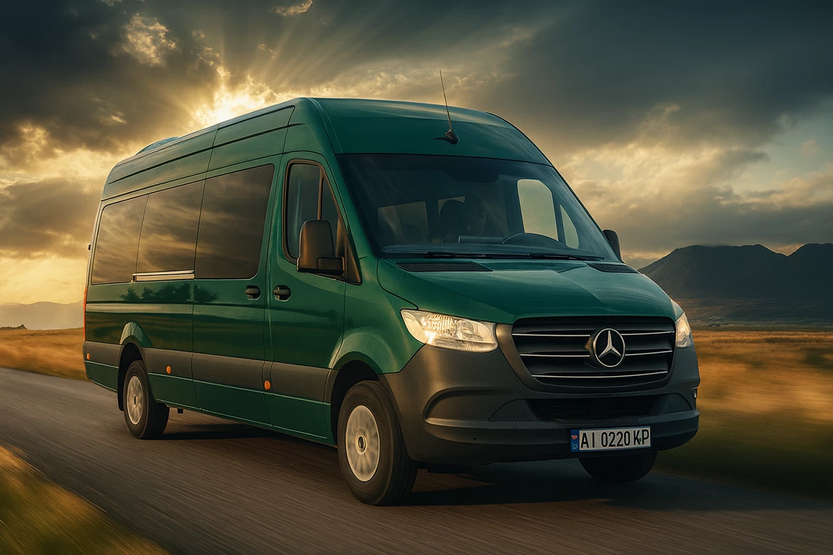 комфортний мікроавтобус в дорозі україна